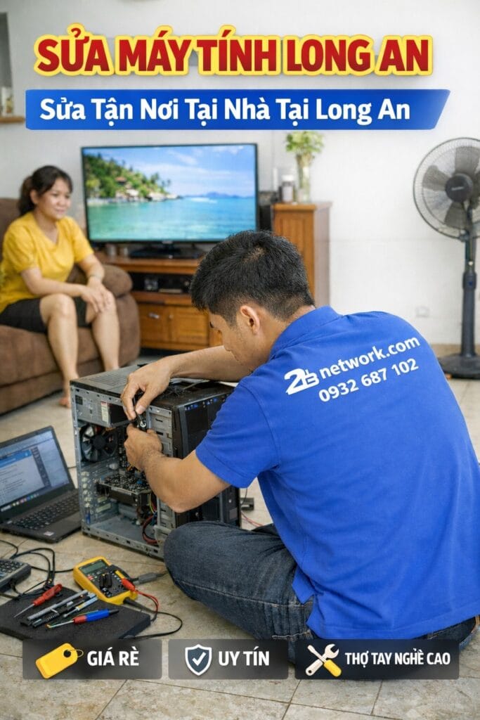 sửa máy tính long an
