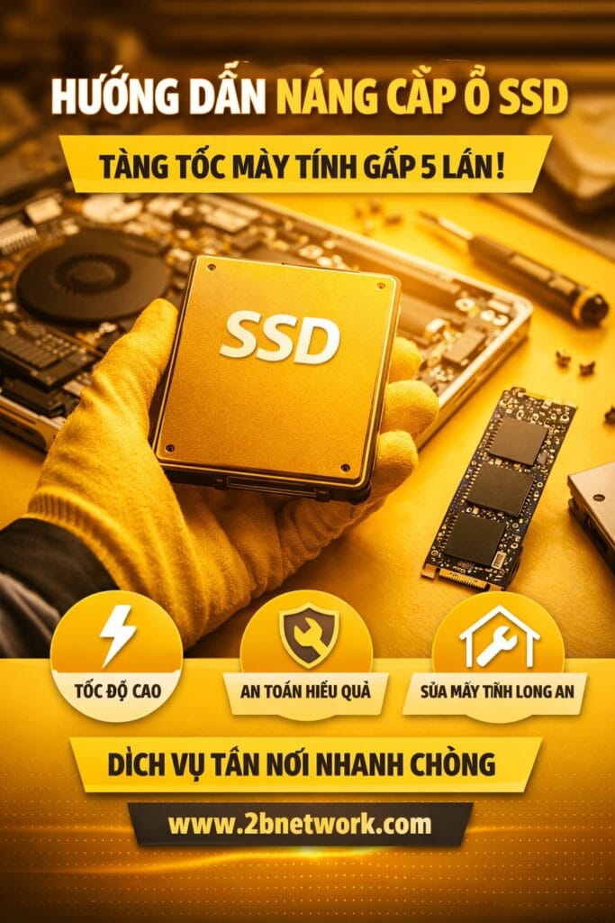 hướng dẫn nâng cấp SSD