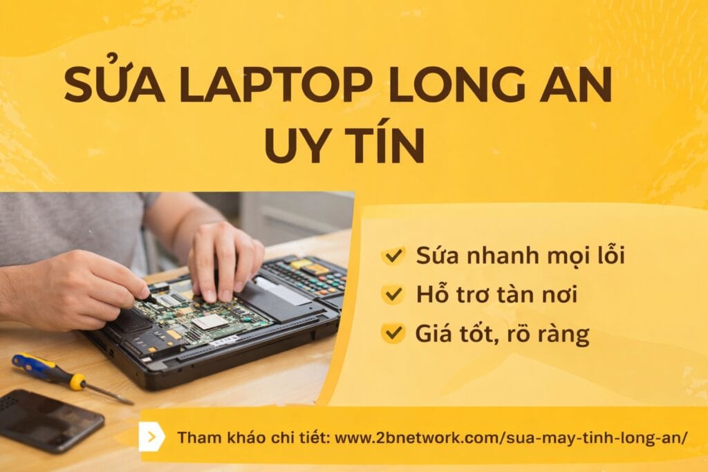 sửa laptop long an