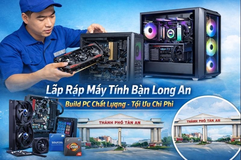 Lắp Ráp Máy Tính Bàn Long An